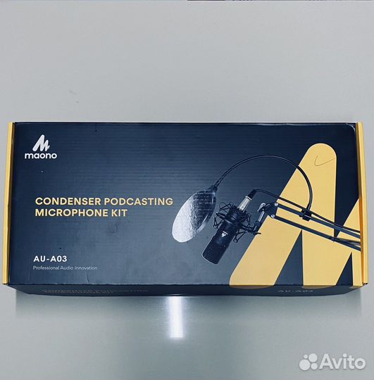 Naono AU-A03 микрофоны 3шт полные комплекты