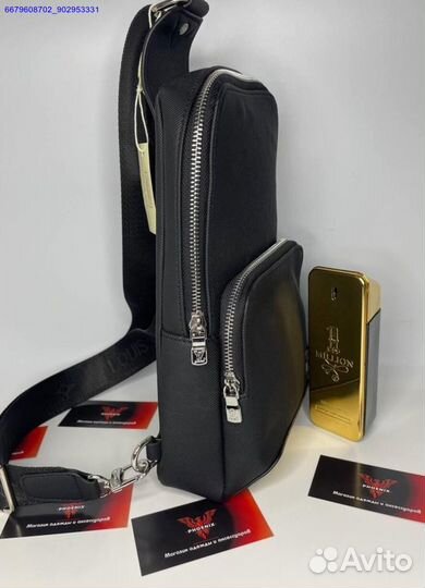 Мужская сумка Louis Vuitton avn Black