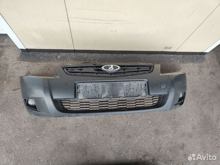 Бампер тюнинг на priora