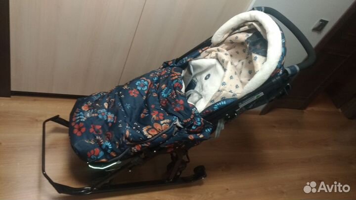 Санки-коляска Nika Kids 7-5 (нд7-5)