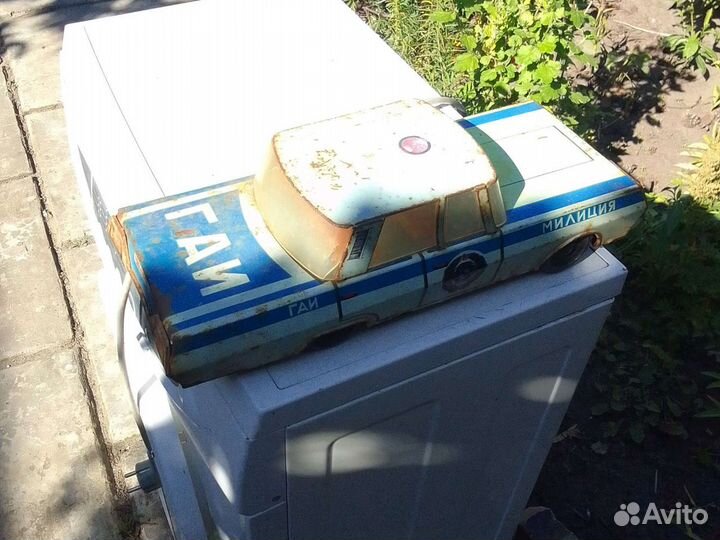 Советская железная игрушка чайка гаи