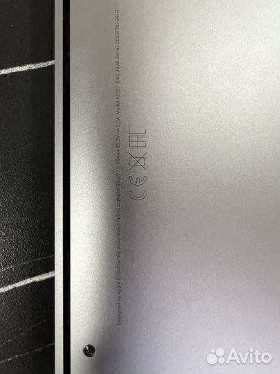 Topcase для ноутбука Macbook air 13 M1 A2337