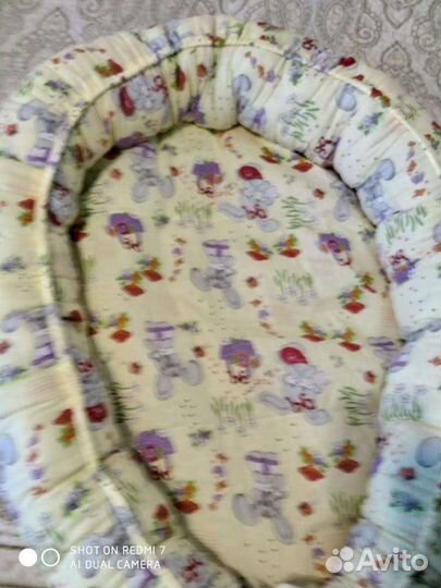 Продаю детский матрас кокон новый с рождения ребен