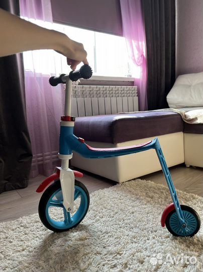 Беговел Scoot & Ride HighwayBaby, голубой