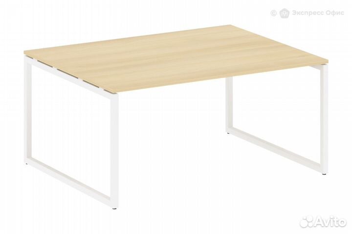 Стол для переговоров (1 столешница) на О-образном