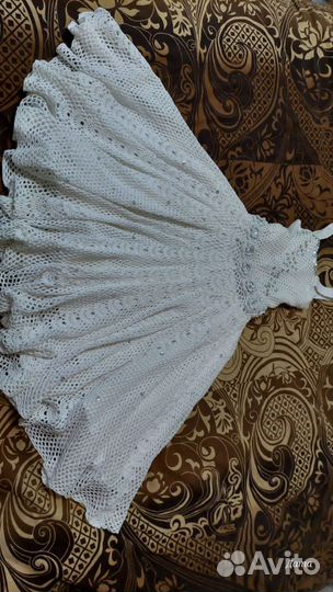 Платье на праздник ручная работа 116-120 см