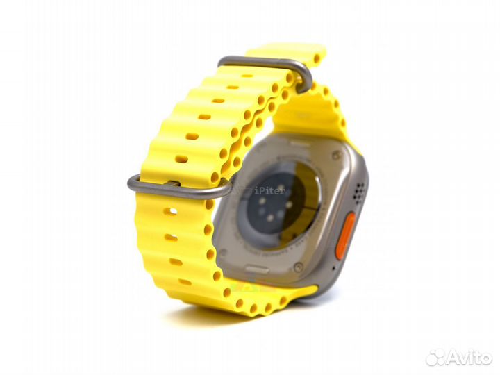 Watch Ultra 49 мм Titanium Case with Yellow Ocean