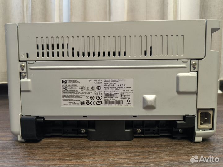 Принтер лазерный hp 1005
