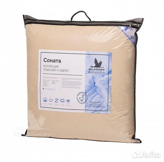 Подушка пуховая