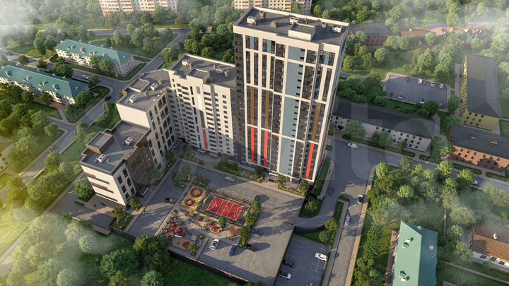 2-к. квартира, 57,8 м², 18/24 эт.