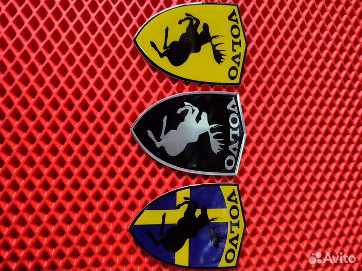 Шильдик на Volvo