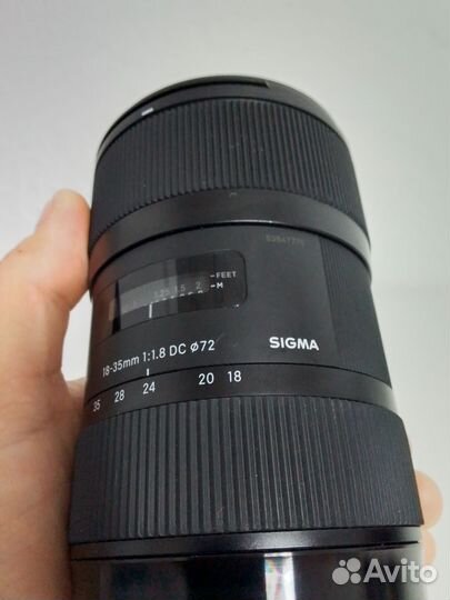 Sigma AF 18-35mm f/1.8 DC HSM Art Canon EF-S