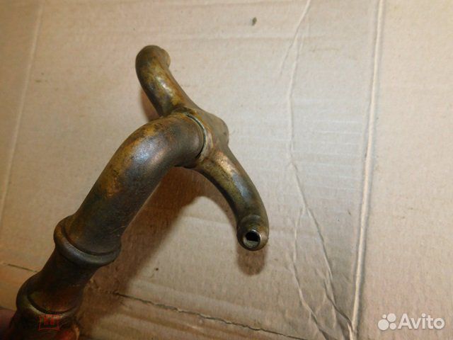 Старинный,редкий латунный смеситель