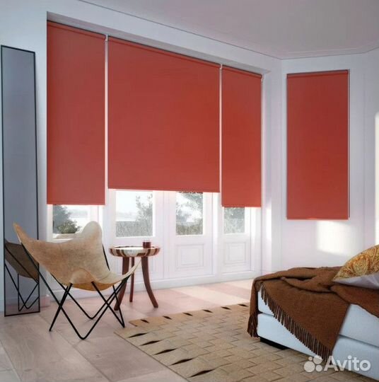 Рулонные шторы блэкаут на окно