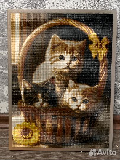 Соберу алмазную мозаику на холсте и на подрамнике
