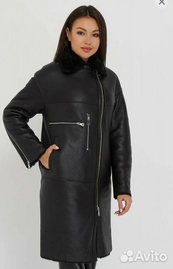 Дубленка авиатор натуральная