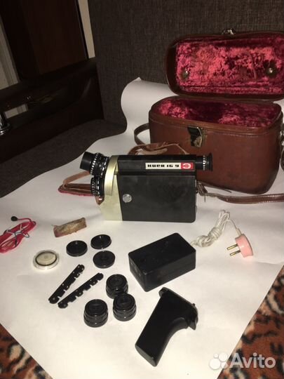 16мм кинокамера «киев-16уэ» 1972г