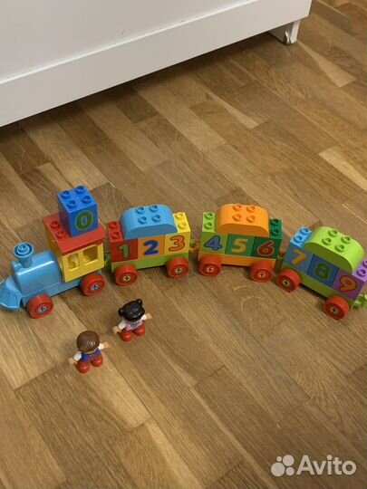 Паровоз lego duplo