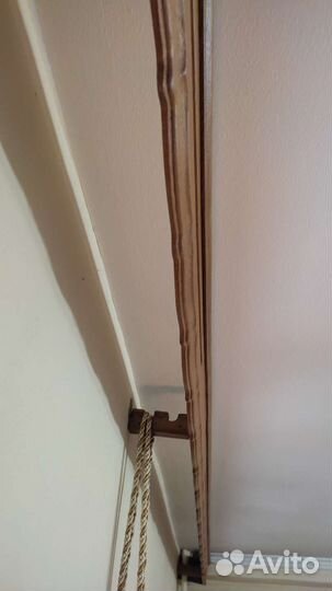 Карниз потолочный двухрядный бу