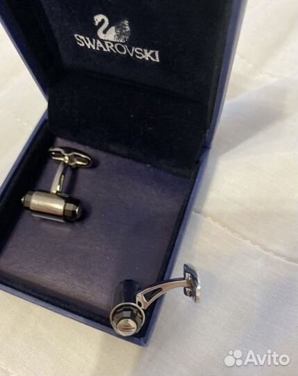 Запонки swarovski мужские