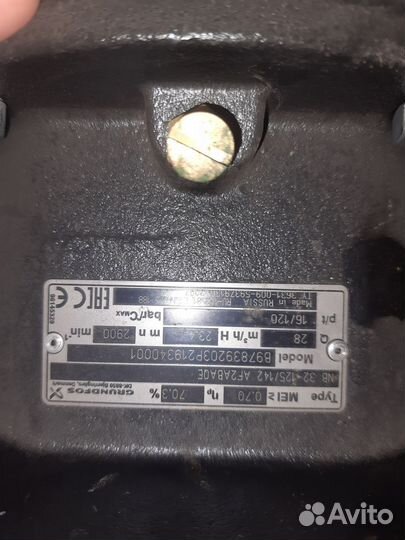 Насос Grundfos NB 32-125/142 A-F2-A-E-baqe