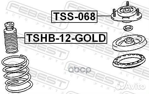 Опора амортизатора TSS-068 TSS-068 Febest