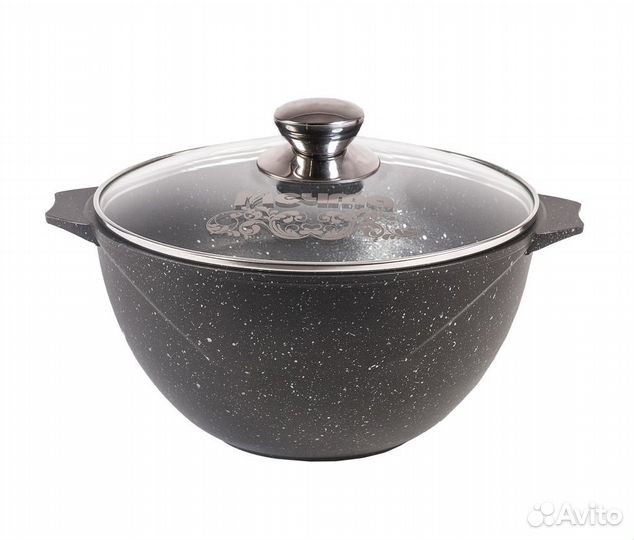 Казан для плова 6л ап Гранит