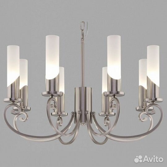Подвесная люстра Eurosvet Banci 60117/8 никель