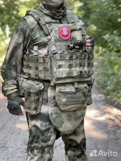 Бронежилет комплект ссо мох