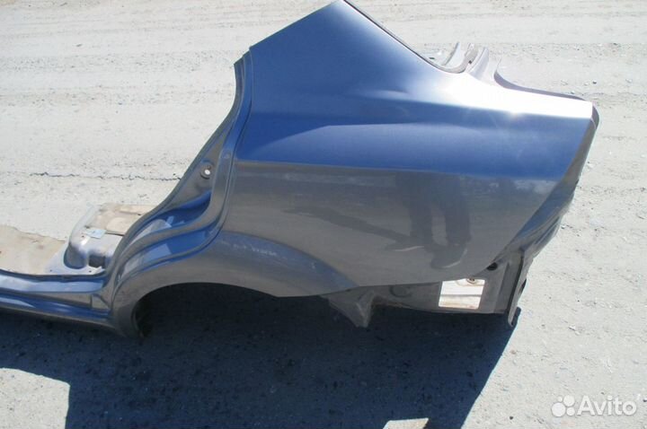 Крыло заднее левое шевроле авео т250