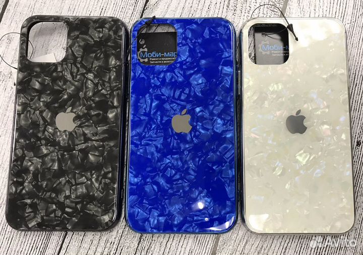 Стеклянный чехол для iPhone 11 Pro