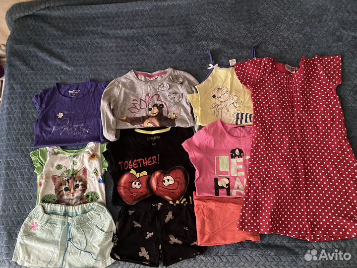 Детские вещи пакетом для девочки