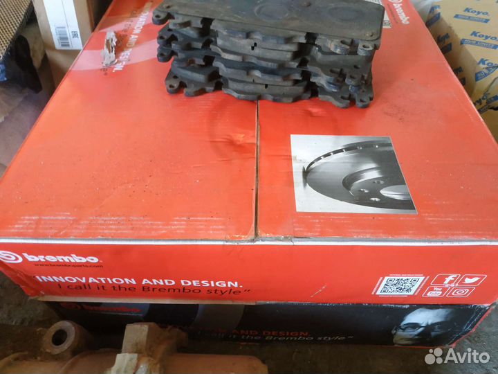 Диски тормозные передние рэнж rover