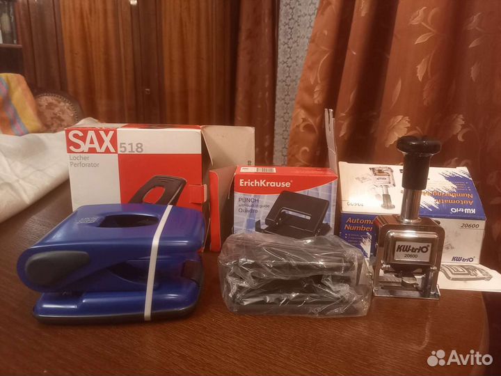 Дыроколы новые, автонумератор бу