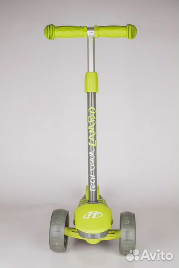 Самокат TechTeam Lambo зелёный 2022