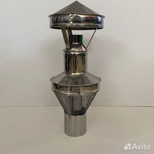 Колпак на коаксиальный дымоход