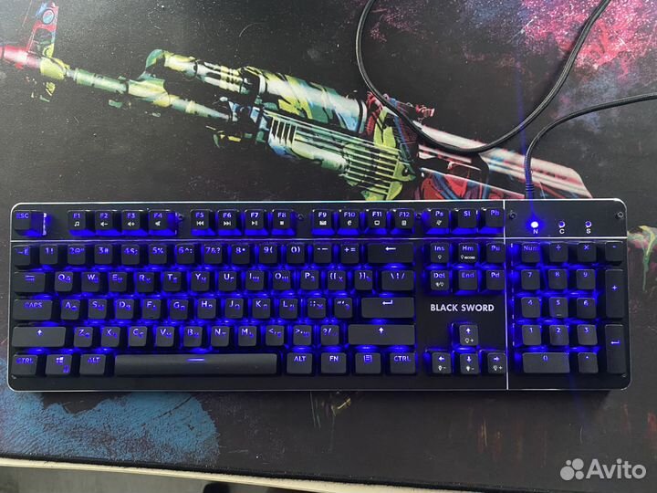 Игровая механическая клавиатура Dexp Black Sword