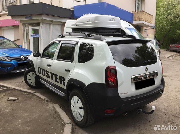 Бокс на крышу renault duster