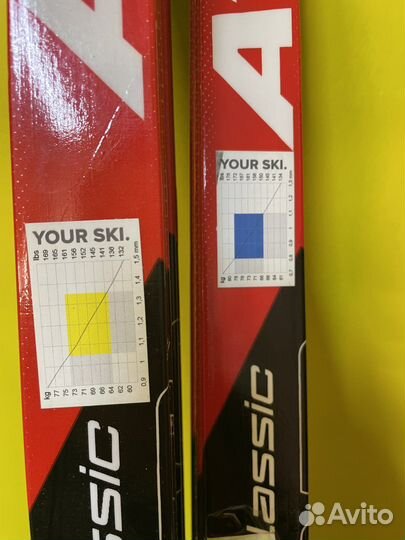 Беговые лыжи atomic redster