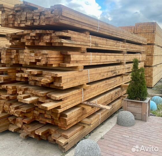 Доска обрезная 1сорт 50х100*6000