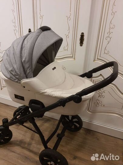 Коляска 2 в 1 эко кожа