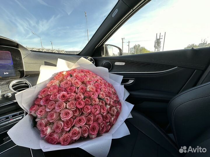 Розы, букет цветов, 101 роза, 51 роза Розы опт