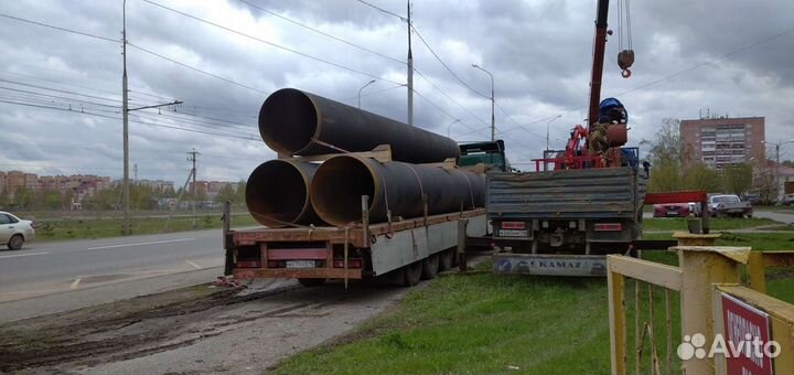 Длинномер шаланда фура