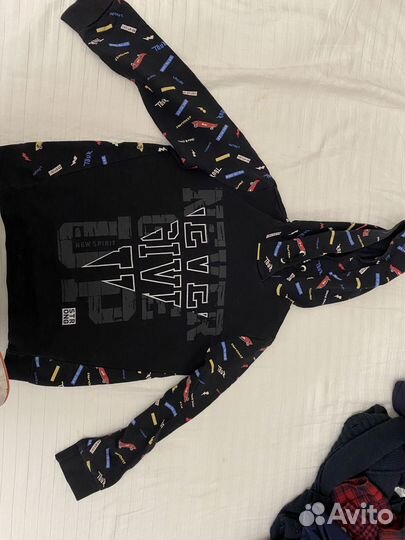 Вещи пакетом на мальчика 122 128