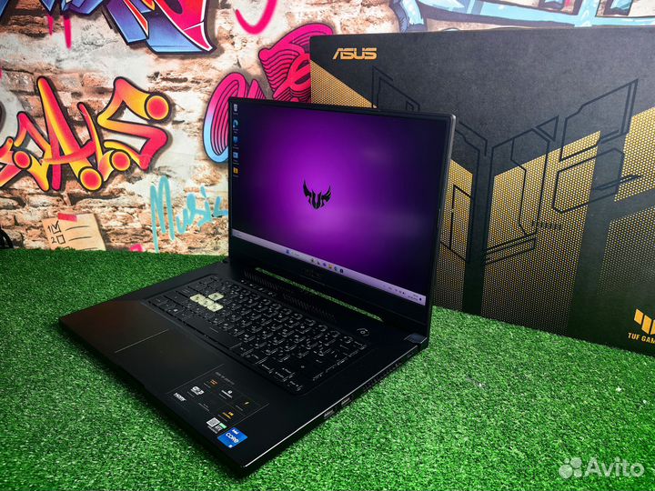 Игровой ноутбук asus TUF i5 / RTX 3060 6 Gb