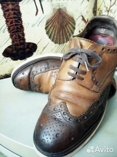 Туфли мужские броги grenson