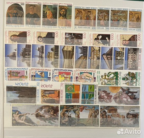 Почтовые марки Ватикан