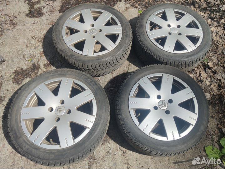 Колеса в сборе r16 зимние citroen