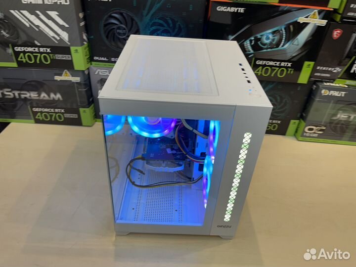 Мощный пк 2024 Ryzen 5 5500+RTX 3050 nvidia