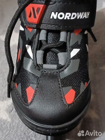 Коньки детские раздвижные nordway slide 26-31